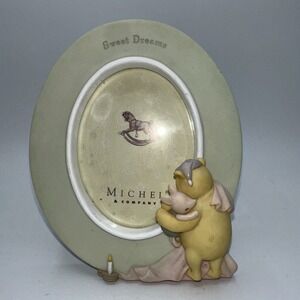 VTG Michel & Co Disney Classic Pooh "Sweet Dreams" Winnie 3.5 x 2.5 Photo Frame
